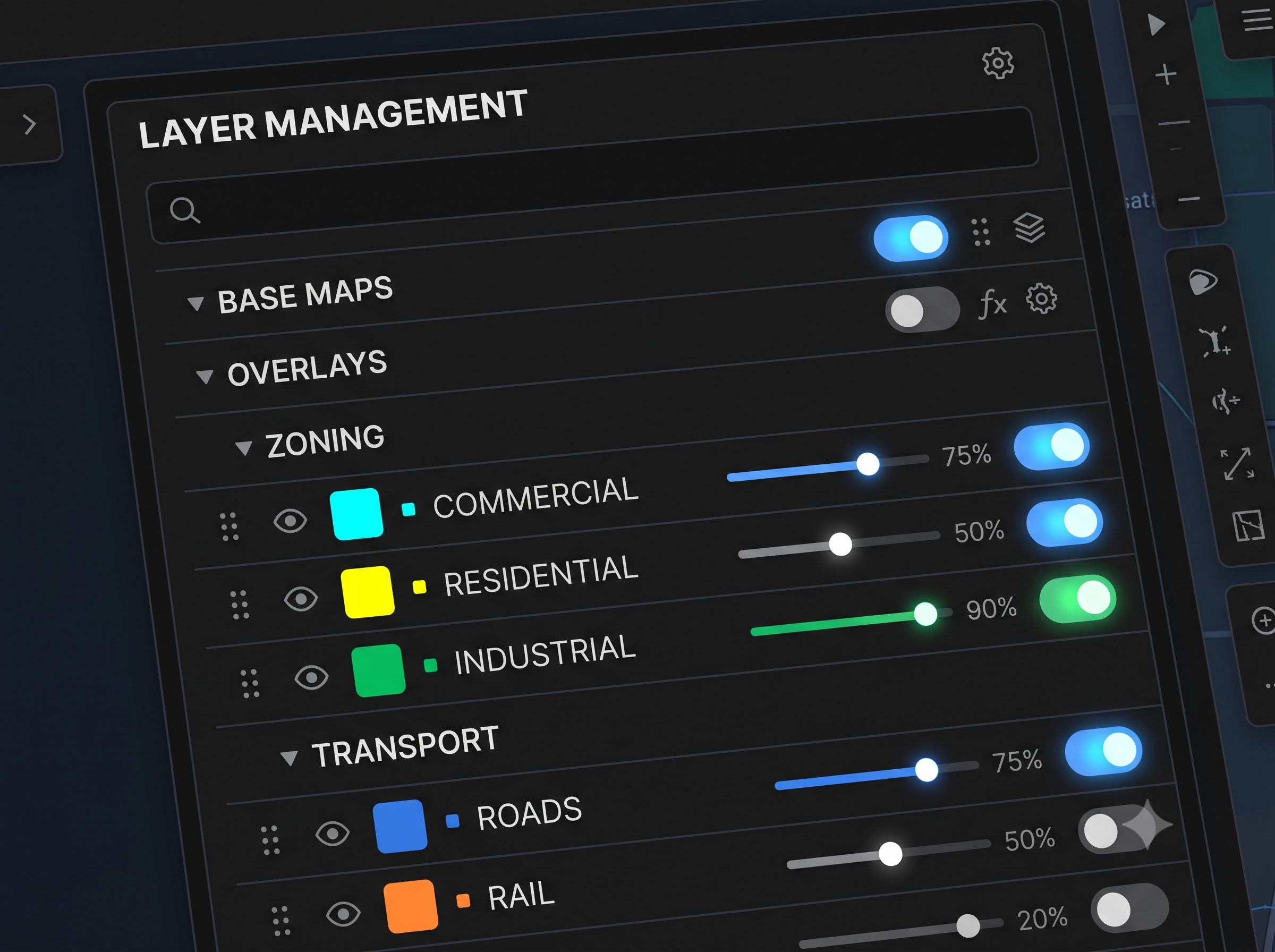 MVE - Visualização de Camadas de Dados